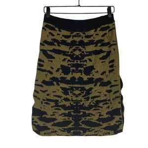 DAGMAR printed knit skirt